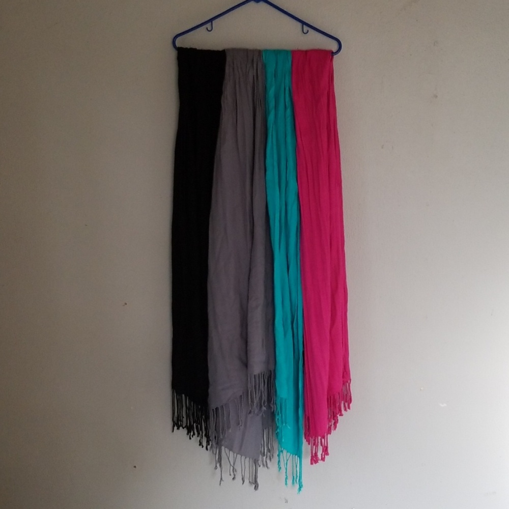 Set of Four Pashminas